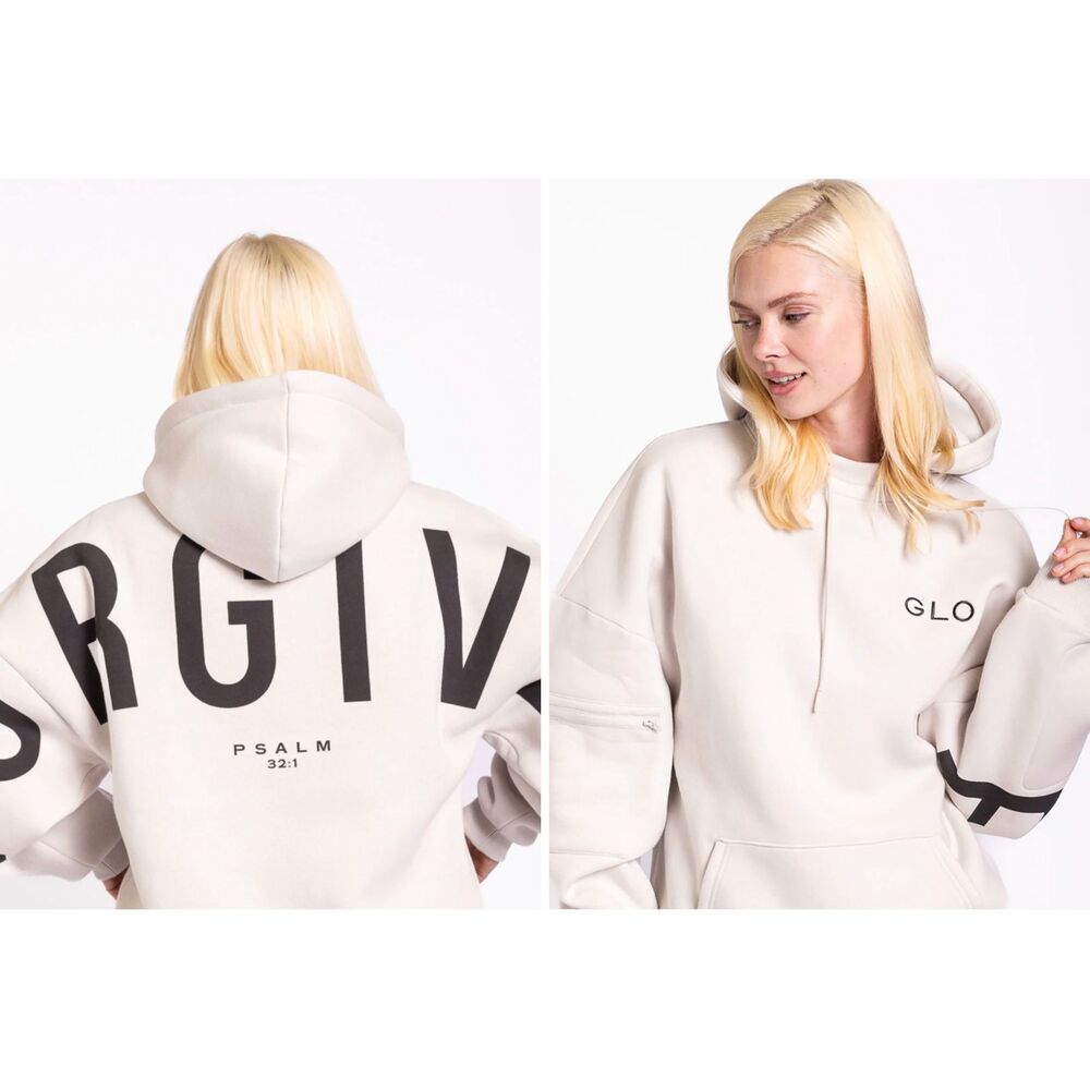 NWOT GLO Forgiven Kingdom Essential Travel Hoodie LARGE